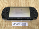 GD8663 Plz Read Item Condi PSP-3000 PIANO BLACK SONY PSP Console Japan
