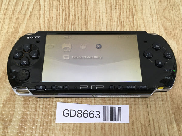 GD8663 Plz Read Item Condi PSP-3000 PIANO BLACK SONY PSP Console Japan
