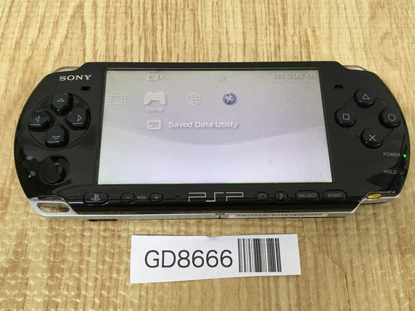 GD8666 Plz Read Item Condi PSP-3000 PIANO BLACK SONY PSP Console Japan