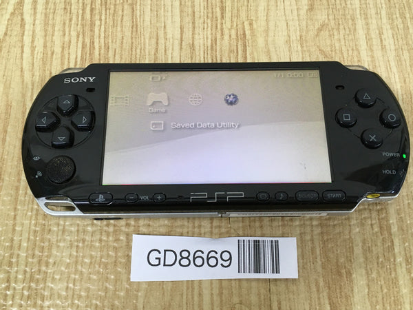 GD8669 Plz Read Item Condi PSP-3000 PIANO BLACK SONY PSP Console Japan