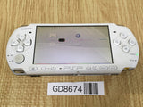 GD8674 Plz Read Item Condi PSP-3000 PEARL WHITE SONY PSP Console Japan