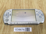 GD8676 Plz Read Item Condi PSP-3000 MYSTIC Silver SONY PSP Console Japan