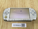 GD8683 Plz Read Item Condi PSP-3000 MYSTIC Silver SONY PSP Console Japan