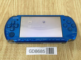 GD8685 Plz Read Item Condi PSP-3000 VIBRANT BLUE SONY PSP Console Japan