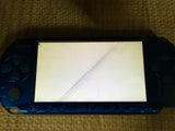 GD8688 Plz Read Item Condi PSP-3000 VIBRANT BLUE SONY PSP Console Japan