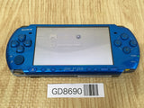 GD8690 Plz Read Item Condi PSP-3000 VIBRANT BLUE SONY PSP Console Japan