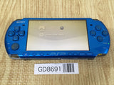 GD8691 Plz Read Item Condi PSP-3000 VIBRANT BLUE SONY PSP Console Japan