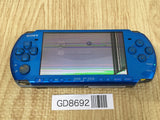 GD8692 Plz Read Item Condi PSP-3000 VIBRANT BLUE SONY PSP Console Japan