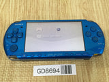GD8694 Plz Read Item Condi PSP-3000 VIBRANT BLUE SONY PSP Console Japan