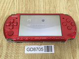 GD8705 Plz Read Item Condi PSP-3000 RADIANT RED SONY PSP Console Japan