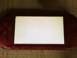 GD8705 Plz Read Item Condi PSP-3000 RADIANT RED SONY PSP Console Japan