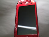 GD8707 Plz Read Item Condi PSP-3000 RADIANT RED SONY PSP Console Japan