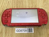GD8709 Plz Read Item Condi PSP-3000 RADIANT RED SONY PSP Console Japan