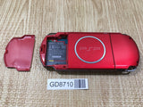GD8710 Not Working PSP-3000 RADIANT RED SONY PSP Console Japan