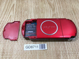 GD8711 Not Working PSP-3000 RADIANT RED SONY PSP Console Japan