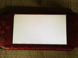 GD8712 Plz Read Item Condi PSP-3000 RADIANT RED SONY PSP Console Japan