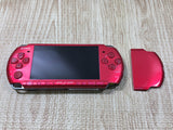 GD8712 Plz Read Item Condi PSP-3000 RADIANT RED SONY PSP Console Japan