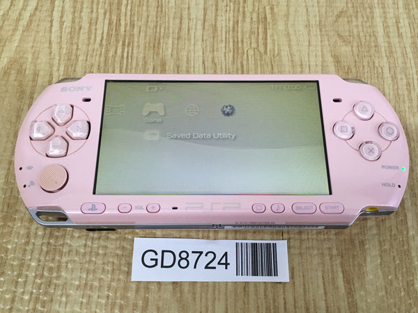 GD8724 Plz Read Item Condi PSP-3000 BLOSSOM PINK SONY PSP Console Japan
