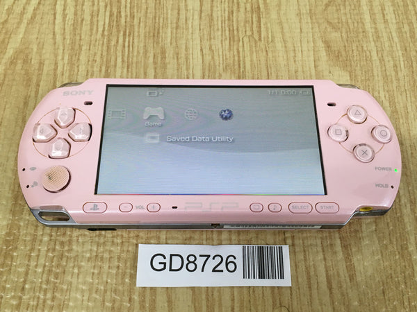 GD8726 Plz Read Item Condi PSP-3000 BLOSSOM PINK SONY PSP Console Japan