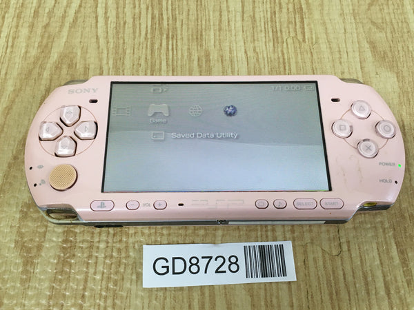 GD8728 Plz Read Item Condi PSP-3000 BLOSSOM PINK SONY PSP Console Japan