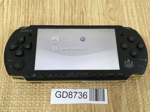 GD8736 Plz Read Item CondPSP-3000 MONSTER HUNTER 3RD Ver. SONY PSP Console Japan