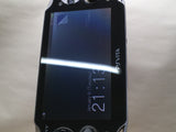 GD8738 Plz Read Item Condi PS Vita PCH-1000 CRYSTAL BLACK SONY PSP Console Japan