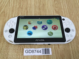 GD8744 Plz Read Item Condi PS Vita PCH-2000 GLACIER WHITE SONY PSP Console Japan