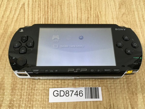 GD8746 With Defects - PSP-1000 BLACK SONY PSP Console Japan