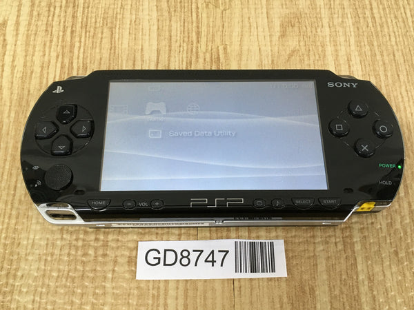 GD8747 With Defects - PSP-1000 BLACK SONY PSP Console Japan