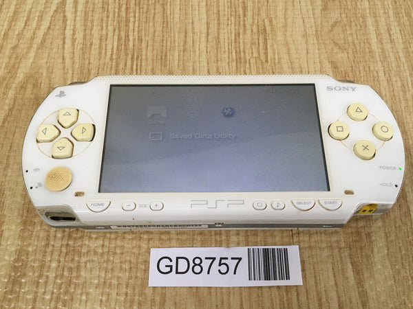 GD8757 With Defects - PSP-1000 CERAMIC WHITE SONY PSP Console Japan