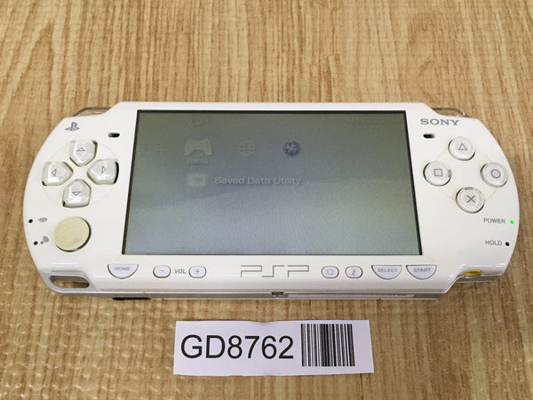GD8762 With Defects - PSP-2000 CERAMIC WHITE SONY PSP Console Japan