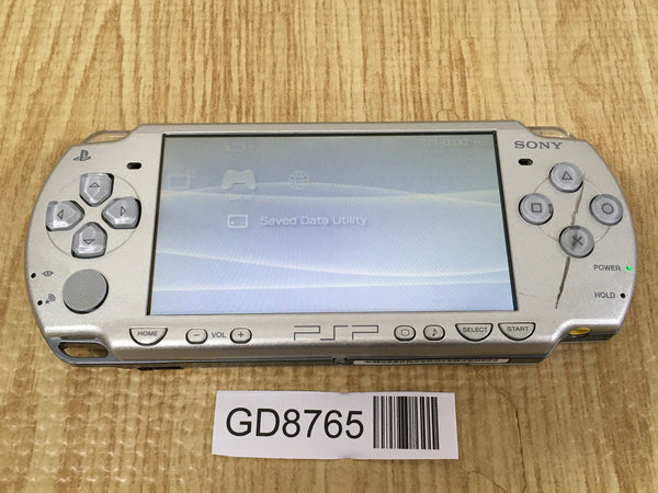 GD8765 With Defects - PSP-2000 ICE Silver SONY PSP Console Japan