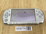 GD8778 With Defects - PSP-3000 MYSTIC Silver SONY PSP Console Japan