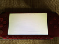 GD8781 With Defects - PSP-3000 RADIANT RED SONY PSP Console Japan