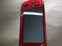 GD8782 With Defects - PSP-3000 RADIANT RED SONY PSP Console Japan