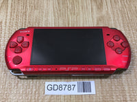 GD8787 Not Working - PSP-3000 RADIANT RED SONY PSP Console Japan