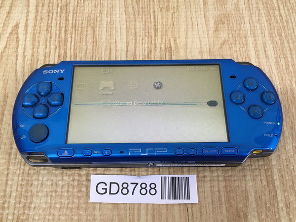 GD8788 With Defects - PSP-3000 VIBRANT BLUE SONY PSP Console Japan