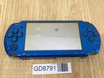 GD8791 With Defects - PSP-3000 VIBRANT BLUE SONY PSP Console Japan