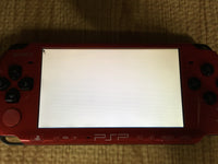 GD8796 With Defects - PSP-3000 RED & BLACK SONY PSP Console Japan