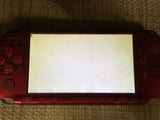 GD8857 Plz Read Item Condi PSP-3000 RADIANT RED SONY PSP Console Japan
