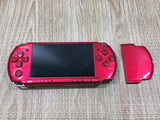 GD8857 Plz Read Item Condi PSP-3000 RADIANT RED SONY PSP Console Japan