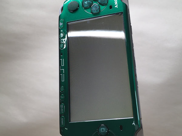 GD8869 Plz Read Item Condi PSP-3000 SPIRITED GREEN SONY PSP