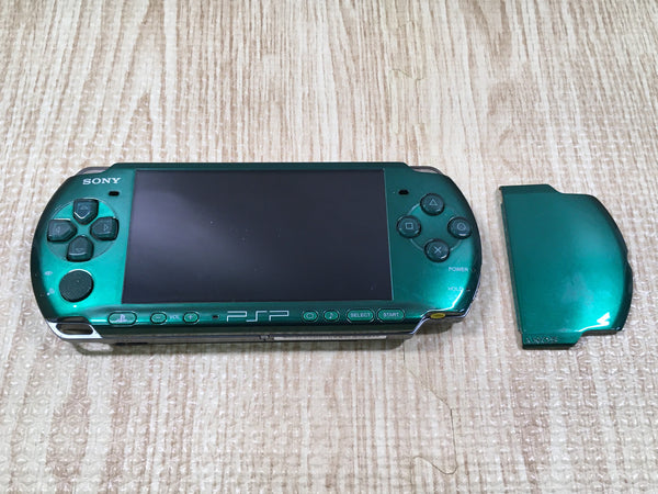 GD8870 Plz Read Item Condi PSP-3000 SPIRITED GREEN SONY PSP
