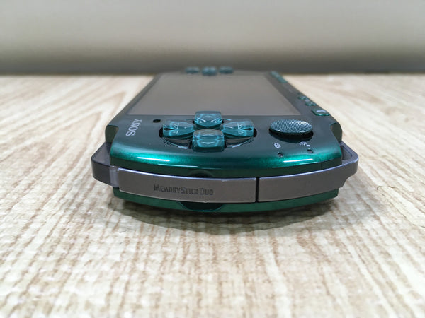 GD8871 Plz Read Item Condi PSP-3000 SPIRITED GREEN SONY PSP