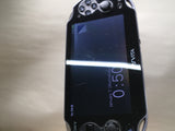 GD8878 Plz Read Item Condi PS Vita PCH-1000 CRYSTAL BLACK SONY PSP Console Japan