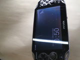 GD8878 Plz Read Item Condi PS Vita PCH-1000 CRYSTAL BLACK SONY PSP Console Japan