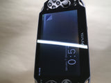 GD8880 Plz Read Item Condi PS Vita PCH-1000 CRYSTAL BLACK SONY PSP Console Japan