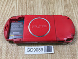 GD9089 Not Working - PSP-3000 BLACK & RED SONY PSP Console Japan