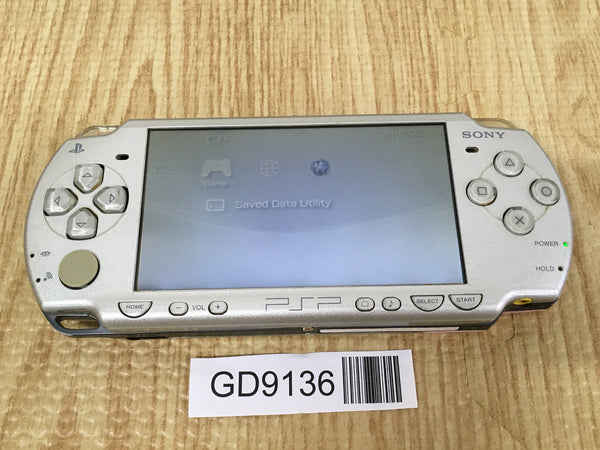 GD9136 With Defects - PSP-2000 ICE Silver SONY PSP Console Japan