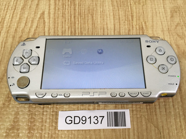 GD9137 With Defects - PSP-2000 ICE Silver SONY PSP Console Japan